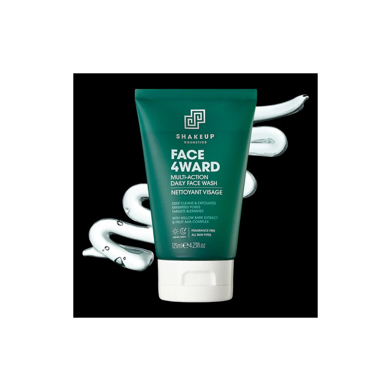 Shakeup Cosmetics Face 4Ward Multi-Action Daily Face Wash 125ml