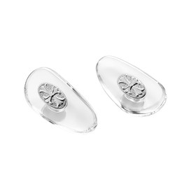 Nose Pads Replacement for Chrome Hearts Eyeglass Sunglasses Repair Kits Glasses (Silver)