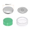 HARFINGTON 40 Sets Self Cover Button Kit 28mm Aluminum Button