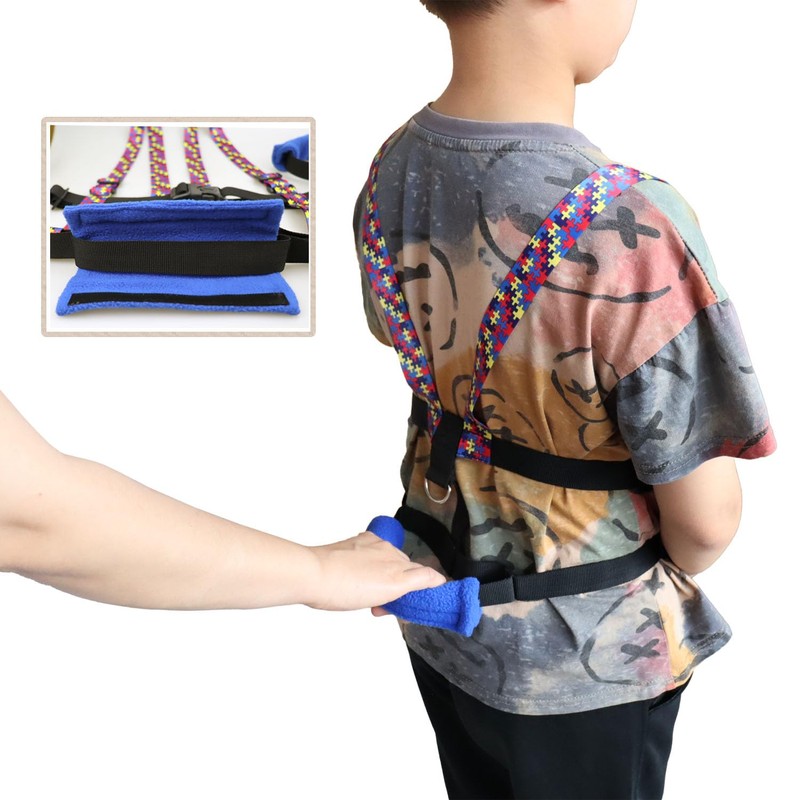 pinklilycare Walking Harness for Older Children with Quick Grab Handle