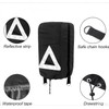 2PCS Electric Tongue Jack Cover with Reflective Strip-600D Oxford Fabric