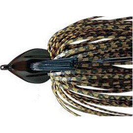 Deps Rubber Jig Flatback Jig 1/2oz Black/Blue Flake #28