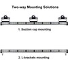 ASPL 36" 32LED Traffic Advisor Light Bar Warning Emergency Strobe