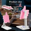 Beiskll Thumbs Up Foldable Cell Phone Stand for Desk, Adjustable
