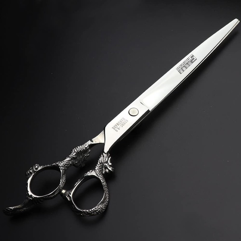 Professional Hairdressing Scissors 7/7.5/8 Inch Hairdressing Scissors Gold and Black