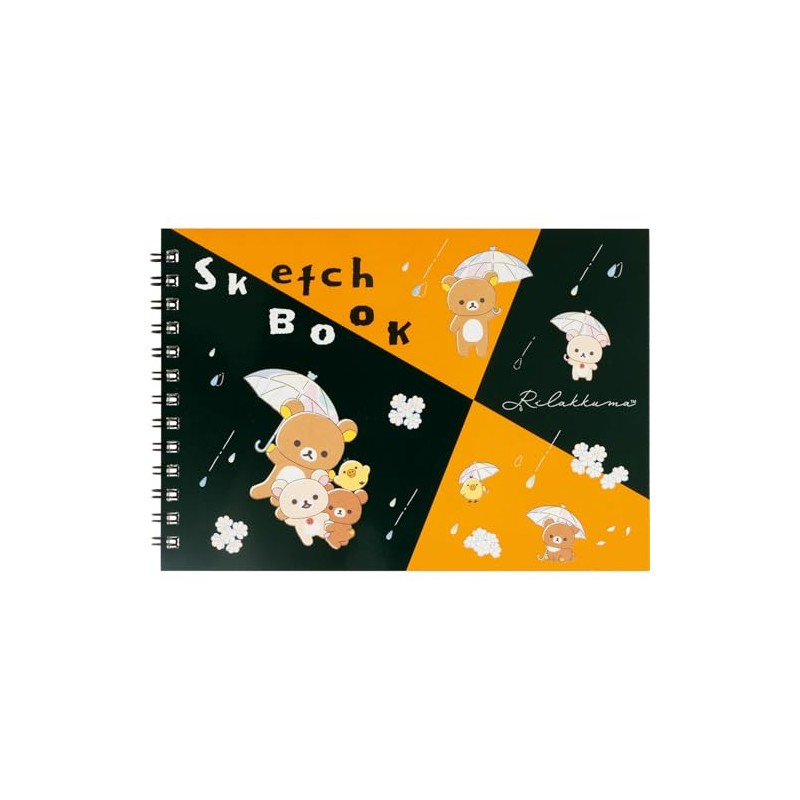 San-X Rilakkuma Drawing Book MH26002 H122 x W177 x D10mm