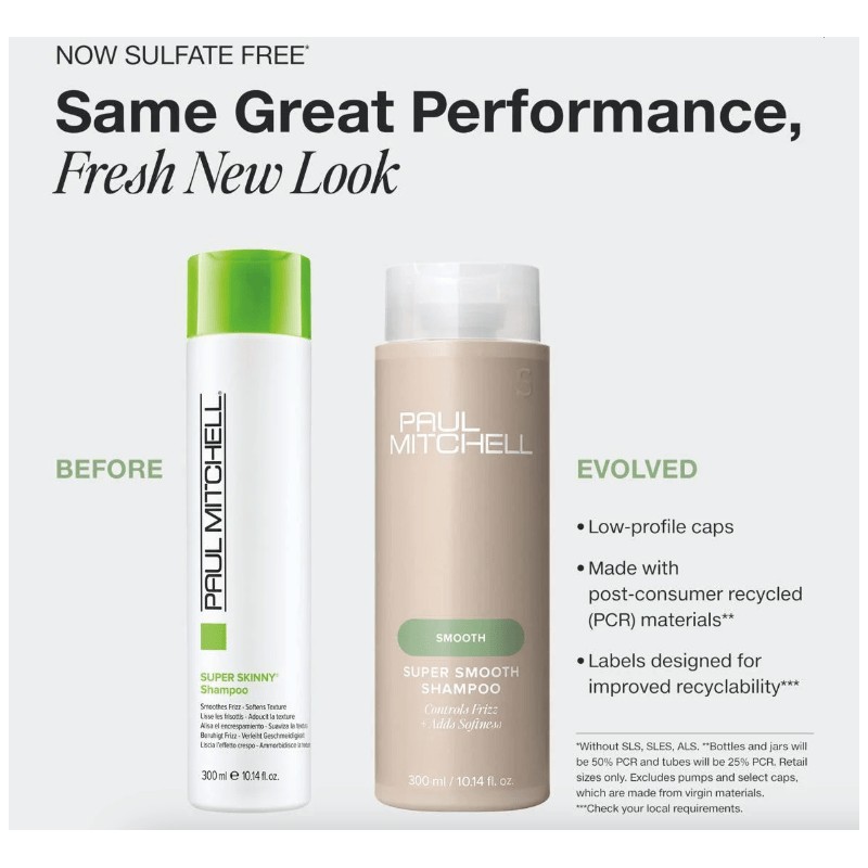 Paul Mitchell Smooth Super Smooth Shampoo 300ml
