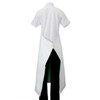 Fuji Vinyl Apron, Apron, Waterproof, Long, Bib, Commercial Use, White,