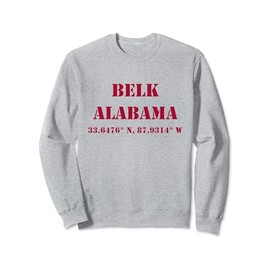 Belk Alabama Coordinates Souvenir Sweatshirt