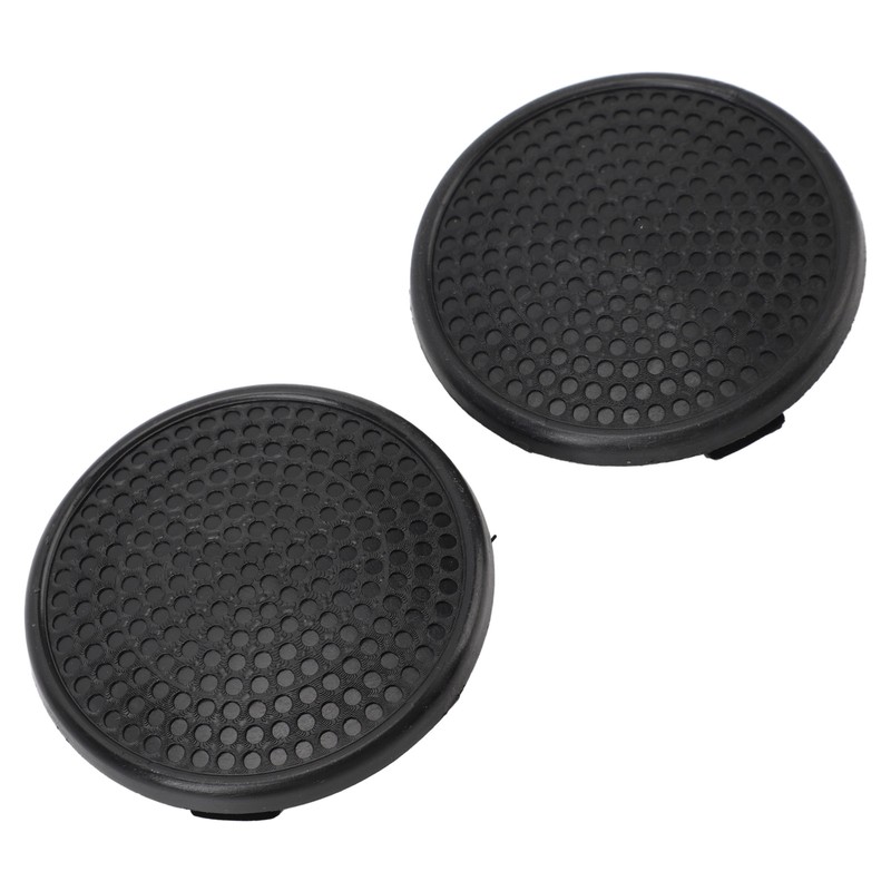 1 Pair Front Bumper Fog Light Hole Covers Left Right