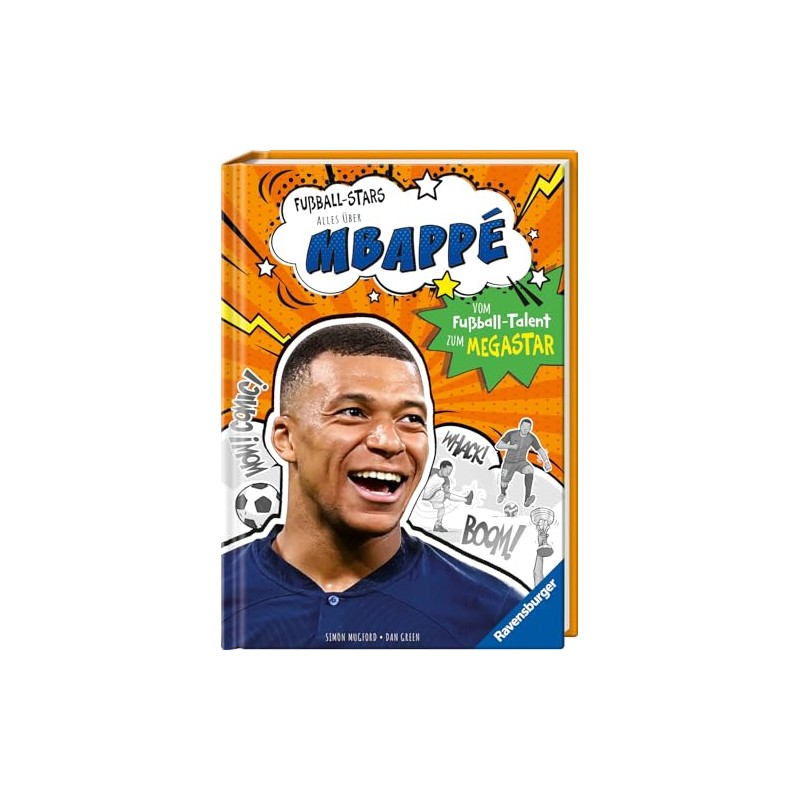 Fußball-Stars - Alles über Mbappé (Erstlesebuch ab 7 Jahren), Fußball-Geschenke