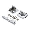 WOWTK Tour Pack Latches+Hinges,Razor Chopped King Luggage Hinges Latches for