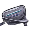 Travelon Anti-Theft Signature Slim Pouch (A B/W SMALL FLOWER PRINT)