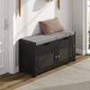 ChooChoo Shoe Storage Bench with Lift Top Storage, Entryway Bench