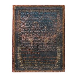 Michelangelo, Handwriting (Embellished Manuscripts Collection) Ultra Unlined Softcover Flexi Journal (Elastic Band Closure)