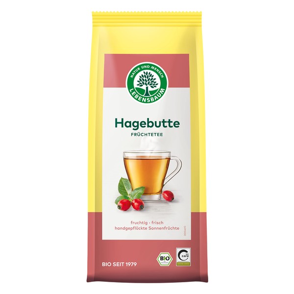 Lebensbaum Früchtetee Lose - Hagebutte, 100 g