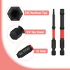 Bates- Impact Torx Bit Set, 13 pcs, 3-Inch Long, 1/4"