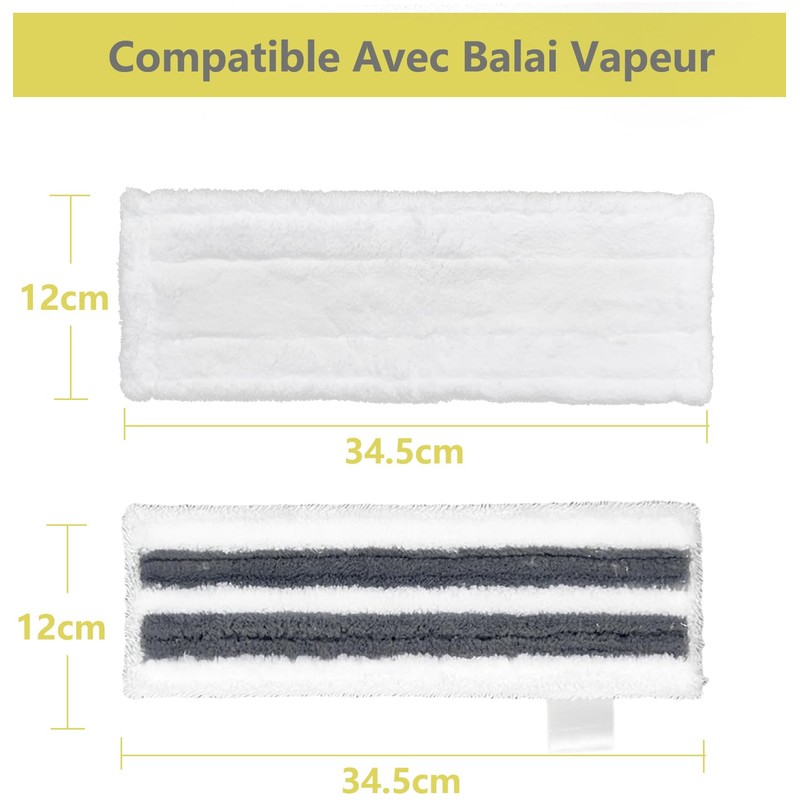 Set mit 8 Dampfreinigern für Kärcher Easy Fix SC2, SC3,