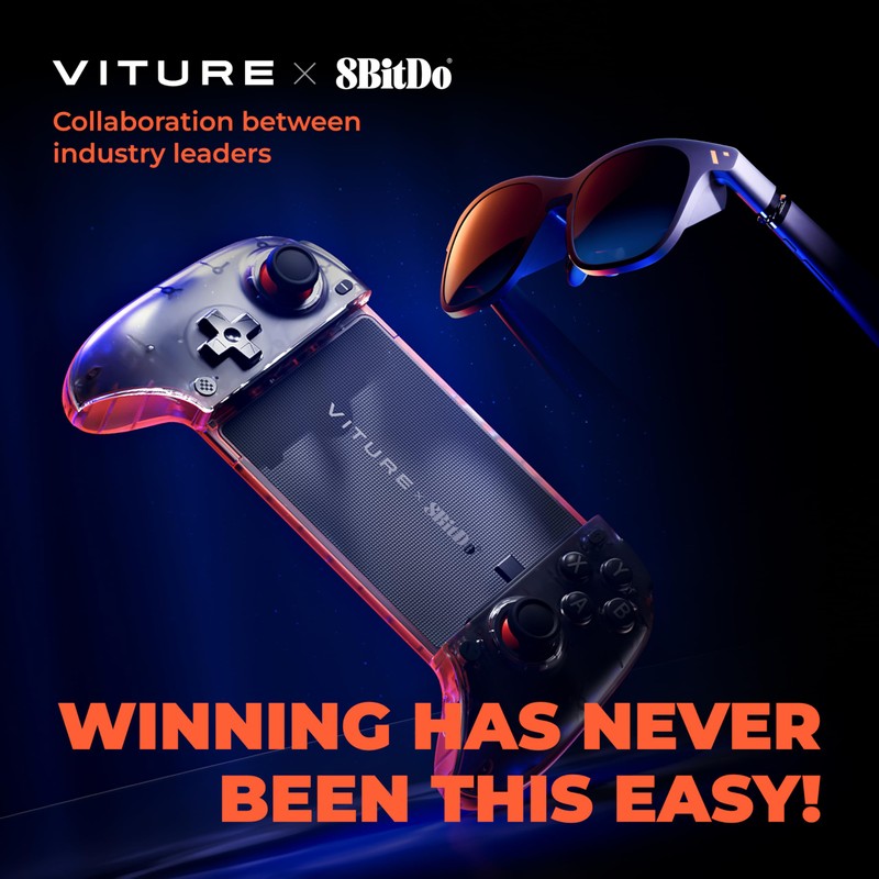 VITURE x 8BitDo Ultimate Mobile Gaming Controller – World’s First