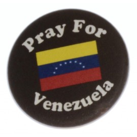 Pray For Venezuela (Venezuelan Flag) 2.25" Bottle Opener w/Keyring