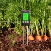 Soil pH Moisture Meter | Backlit Digital Soil Temperature Tester