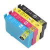4PCS Printer Ink Cartridge Colorfast Clear Printing Large Capacity Ink