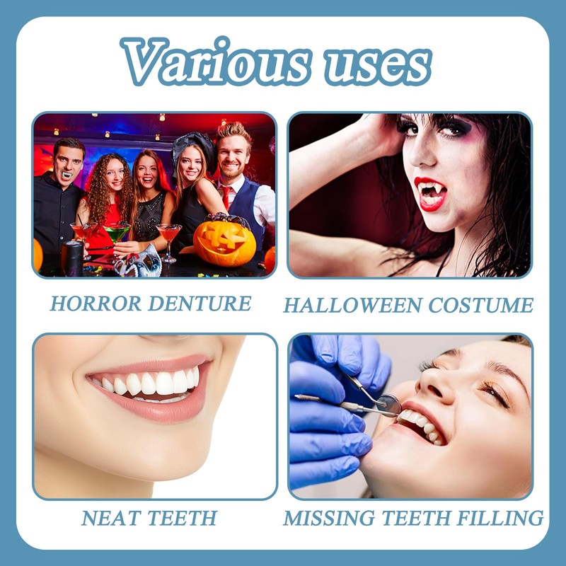 Dentures Do Yourself Dental Repair Kit, Denture Denture Prosthesis Complete