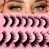 7 Pairs Fairy Eyelashes (7P-ZD-97)