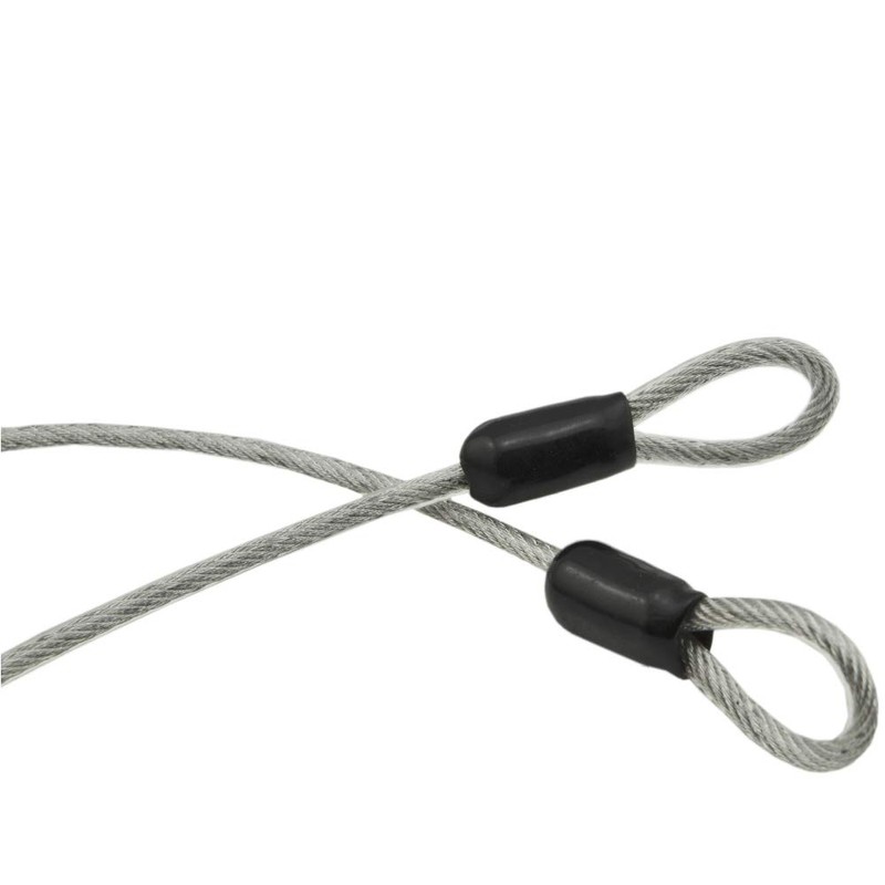 Lumintrail 3mm Braided Steel Coated Security Cable Luggage Lock Safety