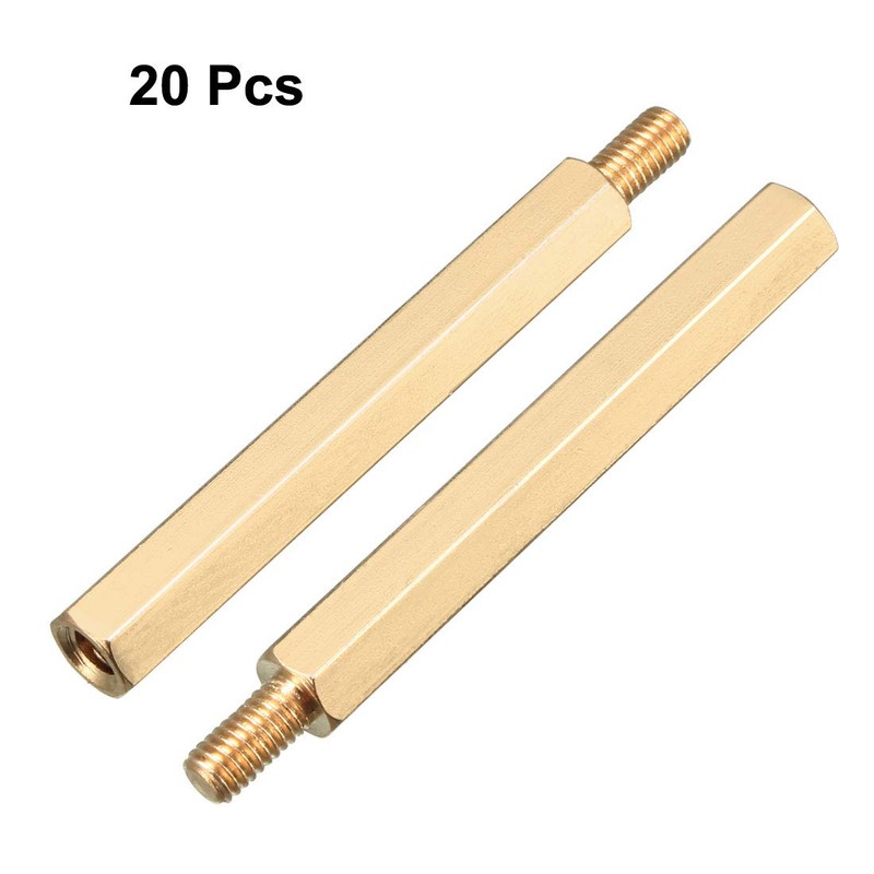 sourcing map Pack of 20 M3 35 + 6 mm
