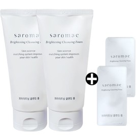 Saimdang Saromae Brightening Cleansing Foam 150ml x 2 / 사임당 사로매 브라이트닝 클렌징폼 150ml 2개