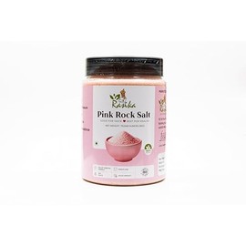 Rasika Pink Rock Salt – 100% Pure Himalayan Salt, Fine Grain, Organic, 4.4lbs (2kg) Bulk Pack | Mineral-Rich, Natural Crystal Salt for Cooking, Detox & Wellness