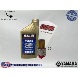 Cyclemax Full Synthetic Oil Change Kit fits 2019-2021 Yamaha YZ250F