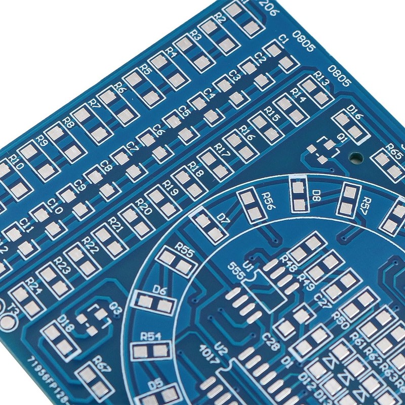 Alnicov Rotating LED SMD NE555 Soldering Practice Board DIY Kit