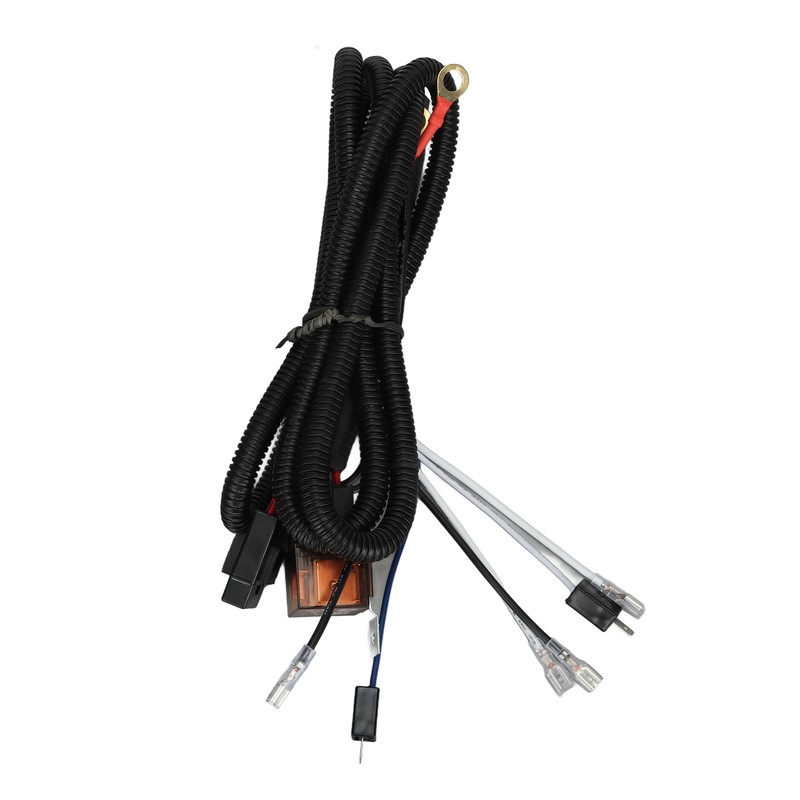 12V Horn Wiring Harness Relay Kit 1.9m Cable 50W One