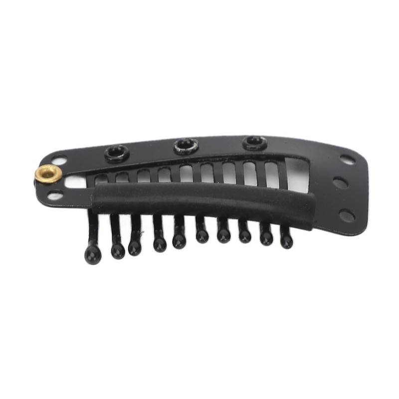 100pcs Hair Extension Clips Multipurpose 38mm 10 Teeth Wig Clips
