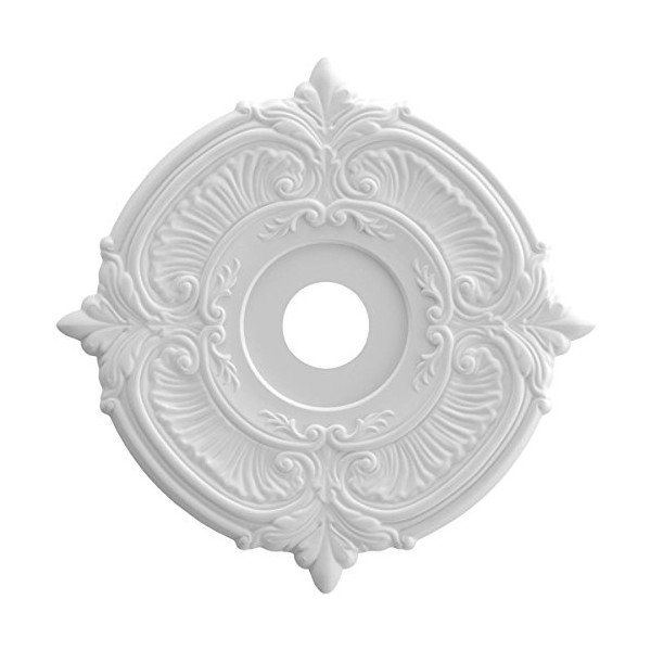 Ekena Millwork Ekena Millwork CMP19AT Attica Thermoformed PVC Ceiling Medallion