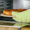 OVENTE 13" Round Pizza Stone for Oven and Grill, Heat
