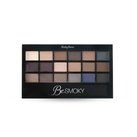 Sombras de Ojos Matte y Brillosas Be Smoky de Ruby Rose 18 colores                                                                                    