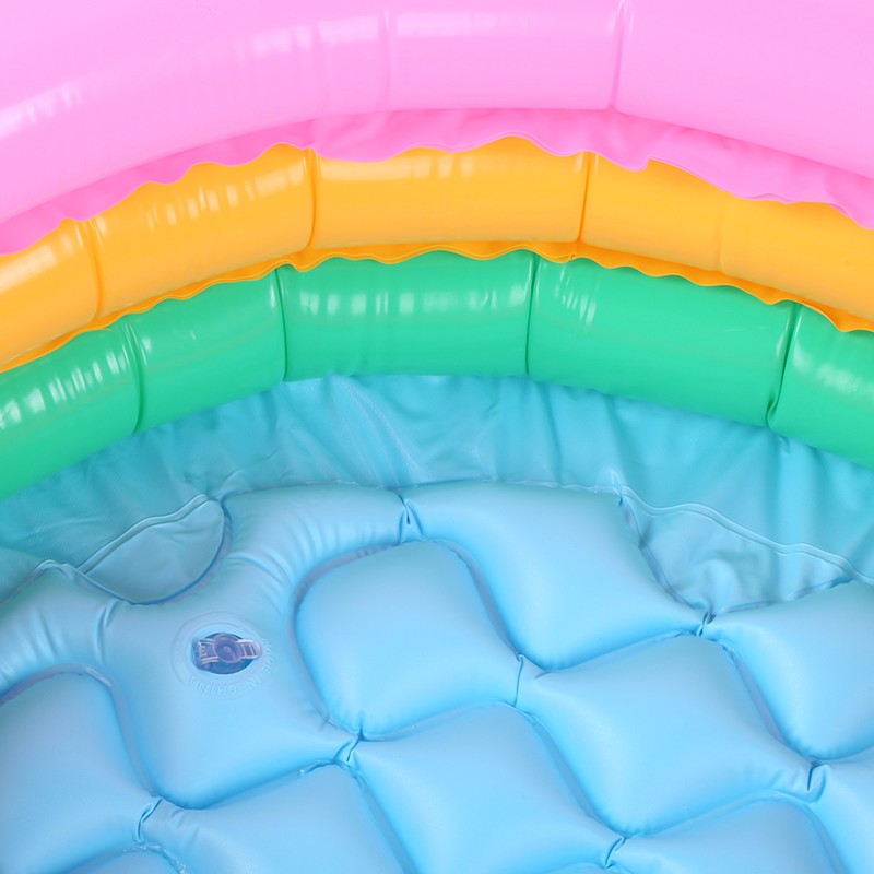 Children Soft Inflatable Swimming Pool Kids Boy Round Shape Bright