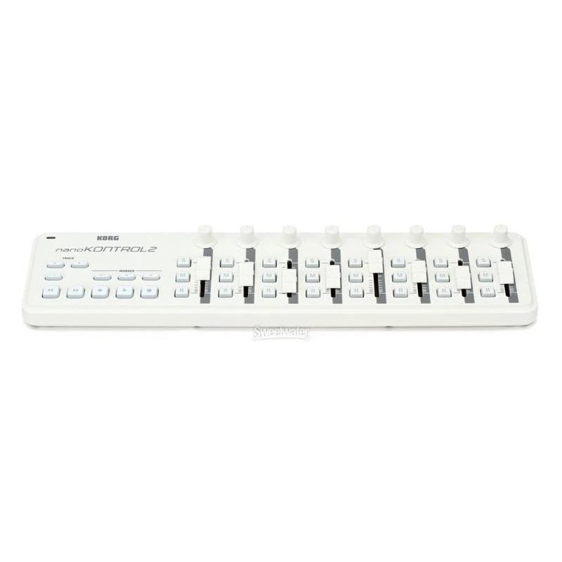 Korg nanoKONTROL2 MIDI Control Surface - White