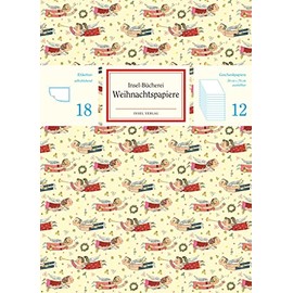 Insel-Bücherei Geschenkpapier Weihnachten: Weihnachtsmotive