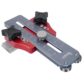 Table Saw Thin Rip Jig Guide for Cutting Repetitive Narrow Strips,Safe and Fast Ripping Guide fits for 3/4" X 3/8" T Slots,Compatible with Band Saws, Table Saws, and Routers