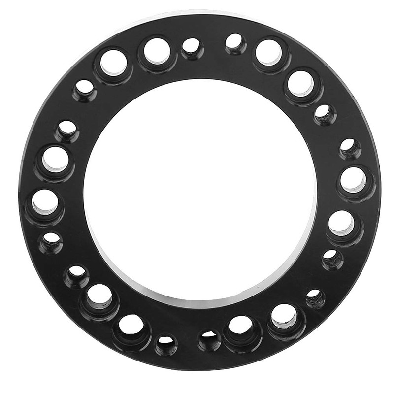Acouto 12.5mm/0.5inch Universal Car Steering Wheel Hub Racing Spacer Pad