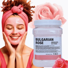 🔥 Jelly mask facial bulgaria rosa 650g mascarilla todo piel  Vitaminas y Minerales