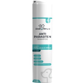 The Home Pet Lab The Home Pet Lab Dog Shampoo against mites, lice & ticks - Effective flea shampoo for dogs, also usable as a lice remedy and tick protection - pH-neutral anti-parasite shampoo