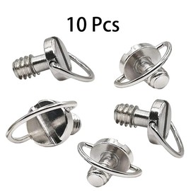 Tripod Screw, Thread 1/4 Inch Tripod Screw, Camera Tripod Quick Release Screw, 1/4 Inch Camera Mounting Screw, for Camera Tripod, Monopod, Quick Release Plate, Pack of 10