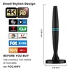 TV Antenna Indoor, Antenna for Smart TV, Support 4K 1080p