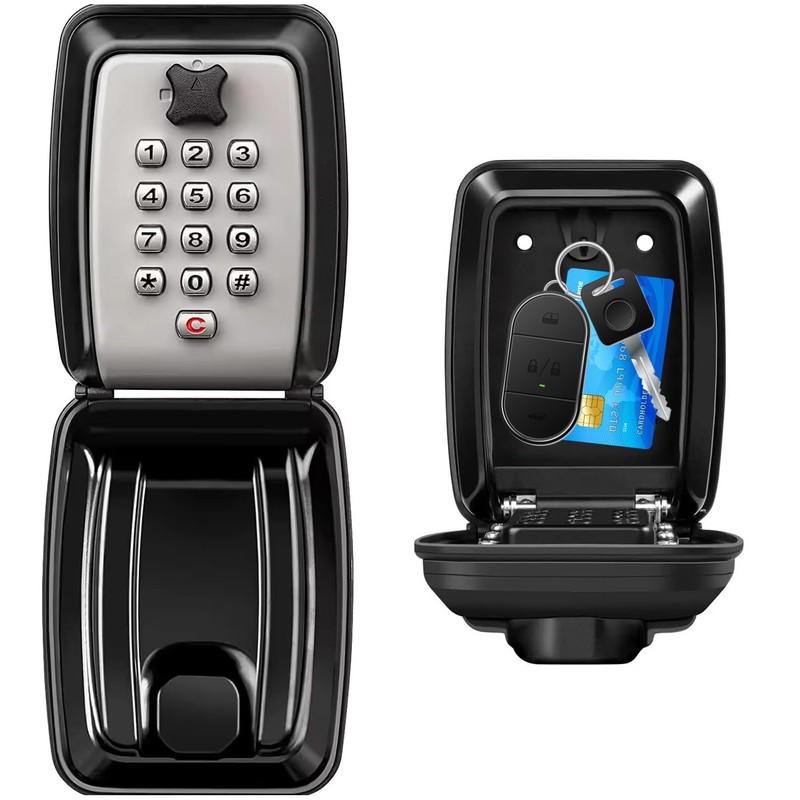 ViperSafe - Outdoor Wall Mounted Key Safe Box with 12-digit