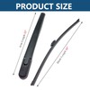 Rear Windshield Wipers Blade Arm Set for Ford EDGE 2015-2020